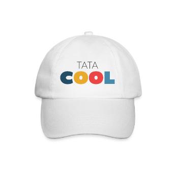 Tata cool - Casquette classique - blanc/blanc - Devant
