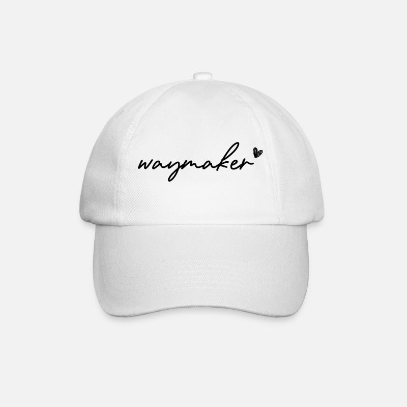 waymaker - Baseballkappe - Weiß/Weiß