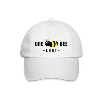 One last bee - Retten wir die Bienen - Baseballkappe - Weiß/Weiß - Vorne