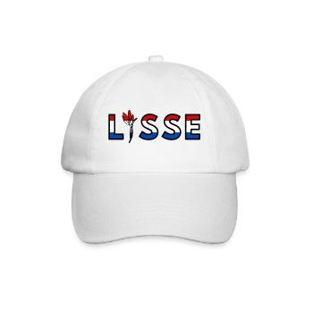 Lisse Pays-Bas en Europe - Casquette classique - blanc/blanc - Devant