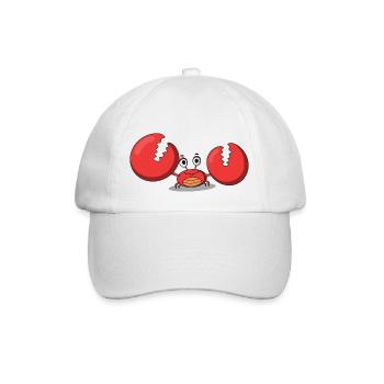 Krebs IIII - Baseballkappe - Weiß/Weiß - Vorne