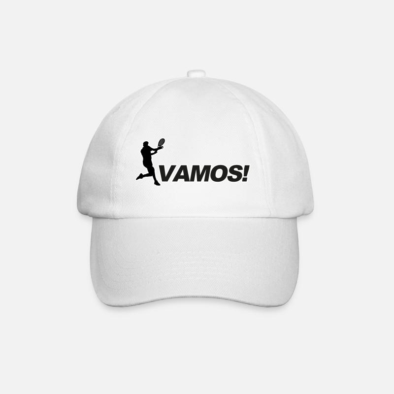 Padel Vamos - Baseballkappe - Weiß/Weiß