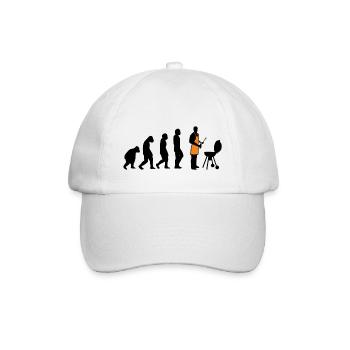 EVOLUTION GRILL - Baseballkappe - Weiß/Weiß - Vorne