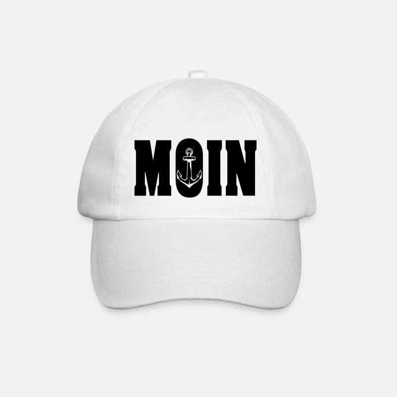 moin 1 - Casquette classique - blanc/blanc