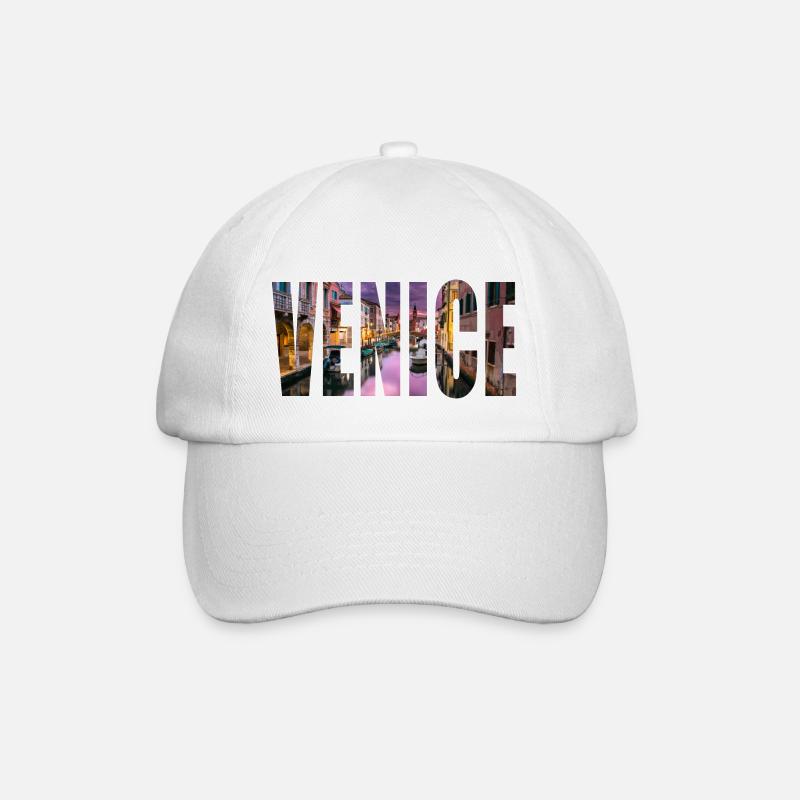 venice venedig - Baseballkappe - Weiß/Weiß