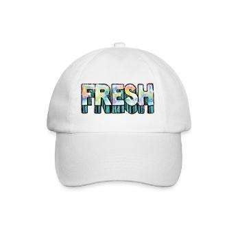 Fresh - Baseball Cap - white/white - Front