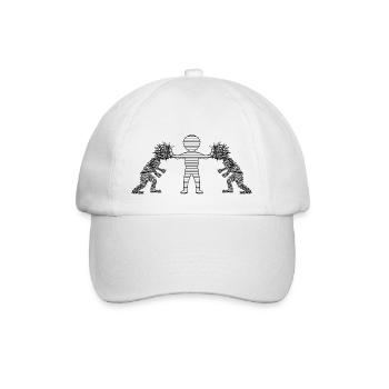 Konfliktlösung - Baseballkappe - Weiß/Weiß - Vorne