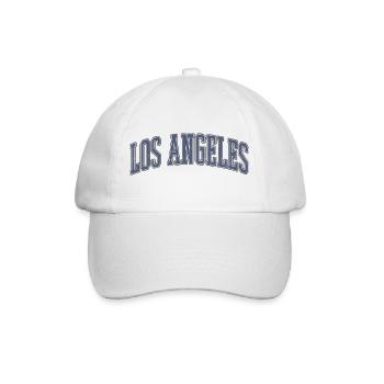 Los Angeles Arc Typography - Baseballkappe - Weiß/Weiß - Vorne