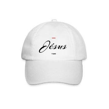 Jésus - Casquette classique - blanc/blanc - Devant