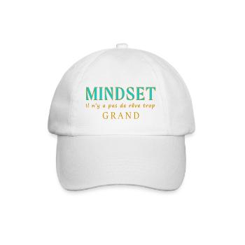 Mindset - Casquette classique - blanc/blanc - Devant