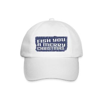 Santa Funny Sayings Adorable Dinosaur Tshirt - Baseball Cap - white/white - Front