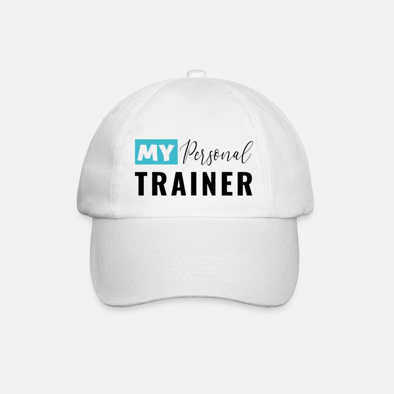 My Personal Trainer - Baseballkappe - Weiß/Weiß
