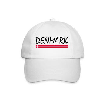 Denmark - Baseball Cap - white/white - Front