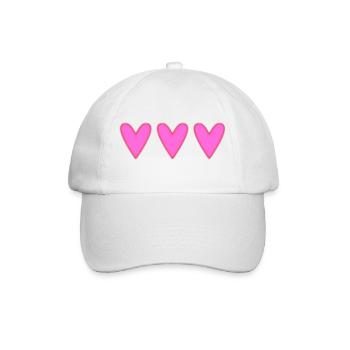 MAMAN. FÊTE DES MÈRES. BONNE FÊTE MAMAN. JE T'AIME - Casquette classique - blanc/blanc - Devant