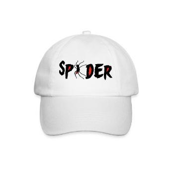 Araignée aux yeux rouges - Casquette classique - blanc/blanc - Devant