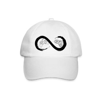 Infinite console - Baseball Cap - white/white - Front
