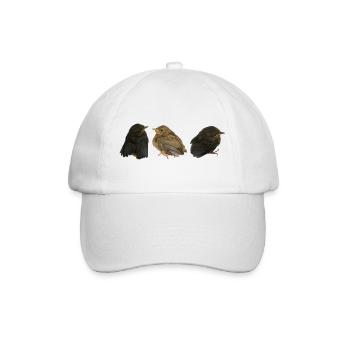 Robin Branches - Baseball Cap - white/white - Front
