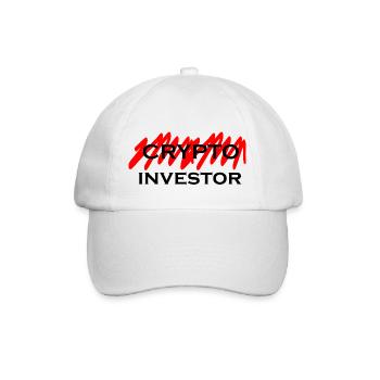 Trading de crypto-monnaies Bitcoin - Casquette classique - blanc/blanc - Devant