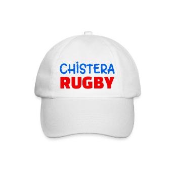 Rugby sport chistera - Baseball Cap - white/white - Front
