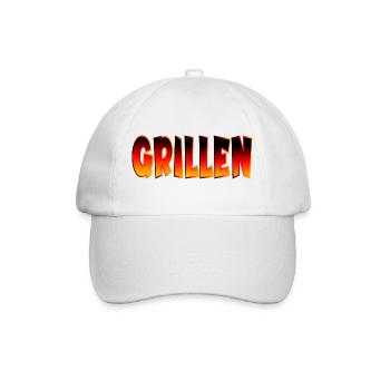 GRILLEN DEUTSCHLAND - Baseballkappe - Weiß/Weiß - Vorne