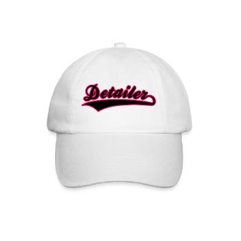 Car Detailer, Car Lover, Vehicle Detailer - Baseball Cap - white/white - Front