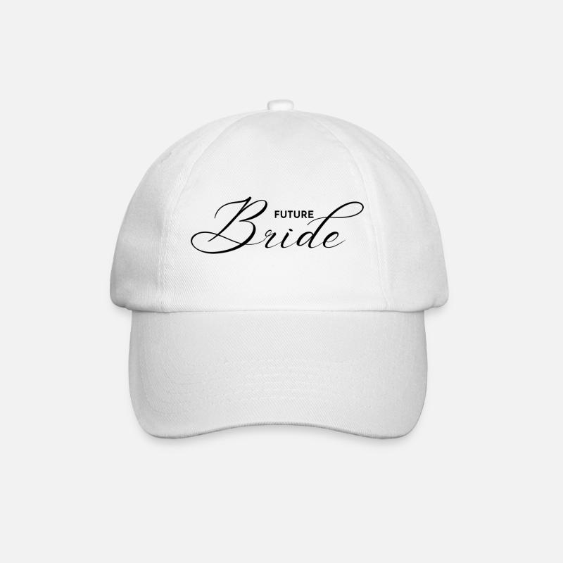 Future bride bachelor party - Baseball Cap - white/white