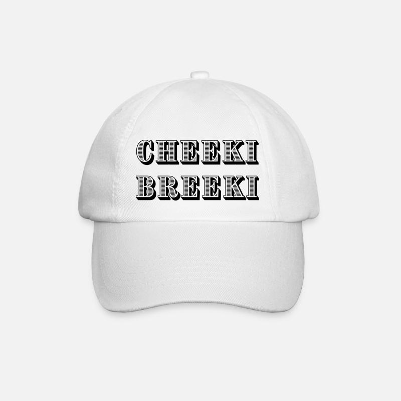 Cheeki Breeki - Baseballkappe - Weiß/Weiß
