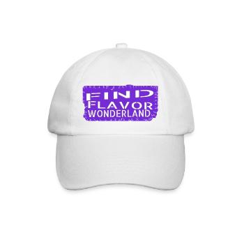 gift idea research humor adventure uncovering - Baseballkappe - Weiß/Weiß - Vorne