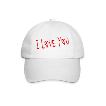 PAAR. ICH HABE GERADE GEHEIRATET. Junggesellinnenabschied. VALENTINSTAG. MARIES - Baseballkappe - Weiß/Weiß - Vorne