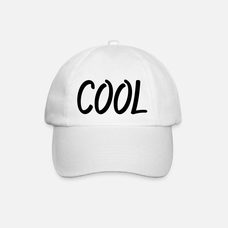 Cool - Baseballkappe - Weiß/Weiß