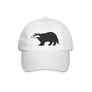 Blaireau - Casquette classique - blanc/blanc - Devant