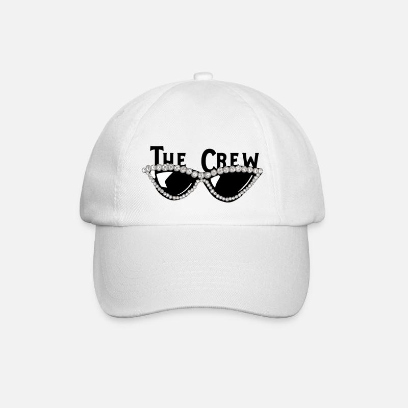 The Crew Junggesellinenabschied - Baseballkappe - Weiß/Weiß