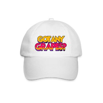 Got Any Grapes 5 - Baseball Cap - white/white - Front
