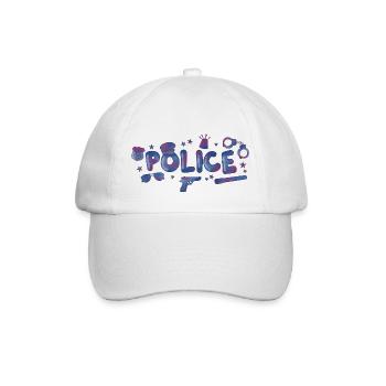 Police - Baseballkappe - Weiß/Weiß - Vorne