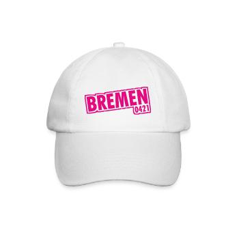 Brême - 0421 - Indicatif Régional - Casquette classique - blanc/blanc - Devant
