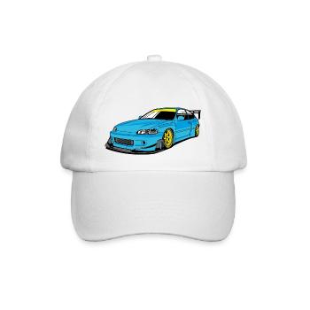 Racing car - Baseballkappe - Weiß/Weiß - Vorne