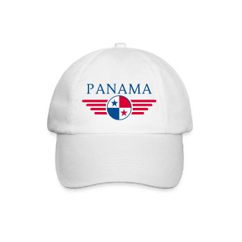 I Love Panama, Elegance Style Design T-Shirt - Baseball Cap - white/white - Front