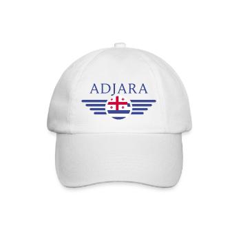J’aime l’Adjara, T-shirt design de style élégance - Casquette classique - blanc/blanc - Devant