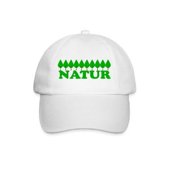 NATURE - Baseball Cap - white/white - Front
