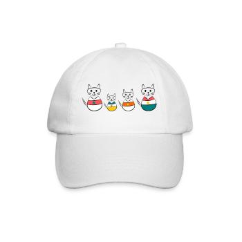 anniversaire. anniversaire décennie. humour. drôle - Casquette classique - blanc/blanc - Devant