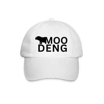 Moo Deng Hippopotame - Casquette classique - blanc/blanc - Devant