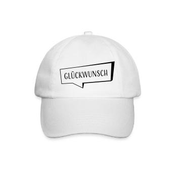 Congratulations - Baseball Cap - white/white - Front