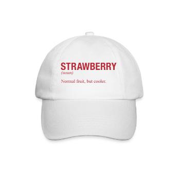 FRAISE Erdbeere - Casquette classique - blanc/blanc - Devant