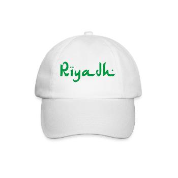 Riyadh - Baseball Cap - white/white - Front