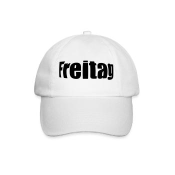 Vendredi - Casquette classique - blanc/blanc - Devant