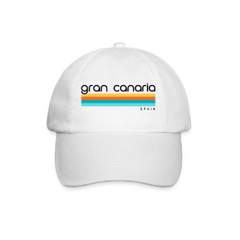 Gran Canaria - Spain - Spain - España - Canary Islands - Baseball Cap - white/white - Front