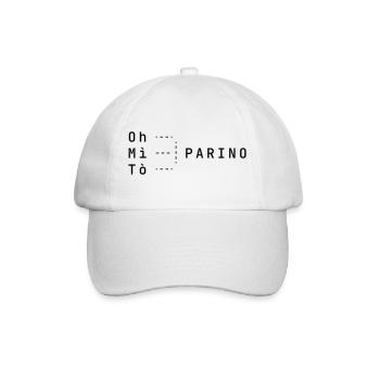 OH MÌ TÒ das Parino-T-Shirt - Baseballkappe - Weiß/Weiß - Vorne