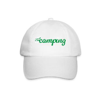Camping Hashtag Camping-Van Life Camping Fan - Casquette classique - blanc/blanc - Devant
