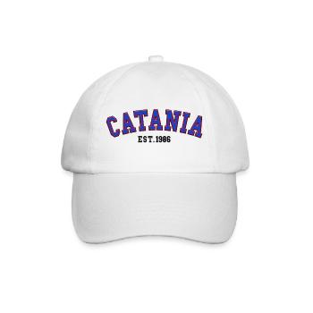 Catania Est. 1986 - Baseball Cap - white/white - Front