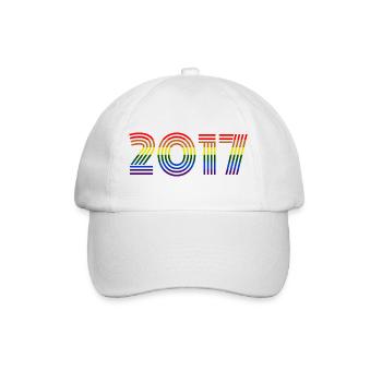 2017 - Baseball Cap - white/white - Front